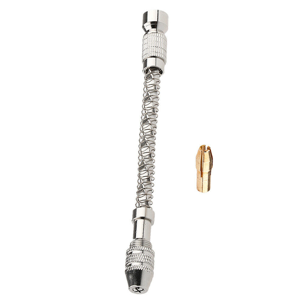 Mini Pin Vise Spiral Hand Push Drill Chuck for Jewelry Tool Micro Twist Bit