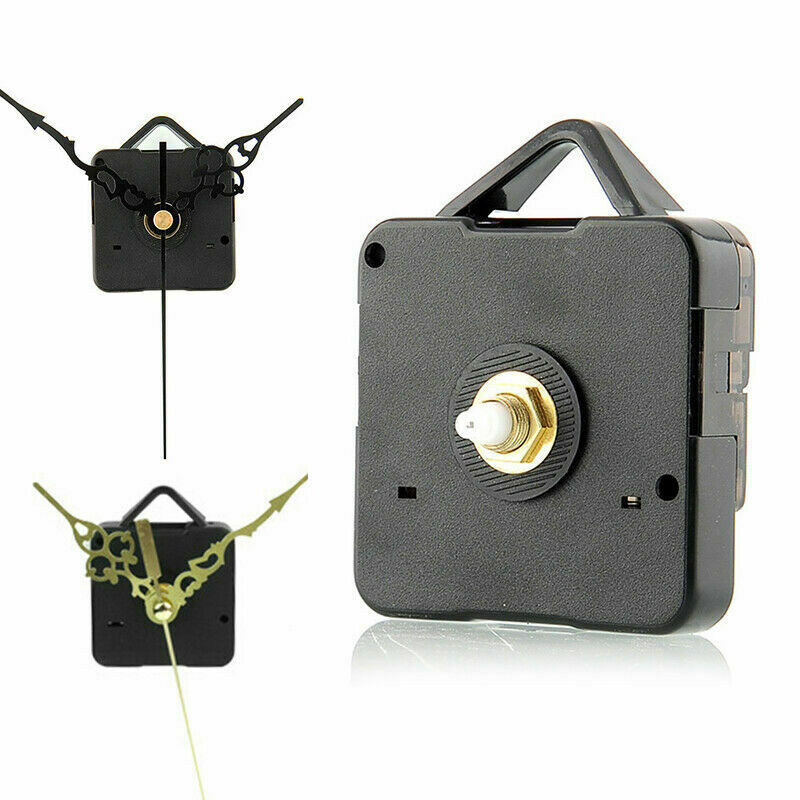 Replacement Quartz Clock Movement Mechanism Motor & Metal Hands & Fittings AU