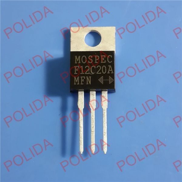 1PCS Transistor  POWER RECTIFIERS MOSPEC TO-220 F12C20A