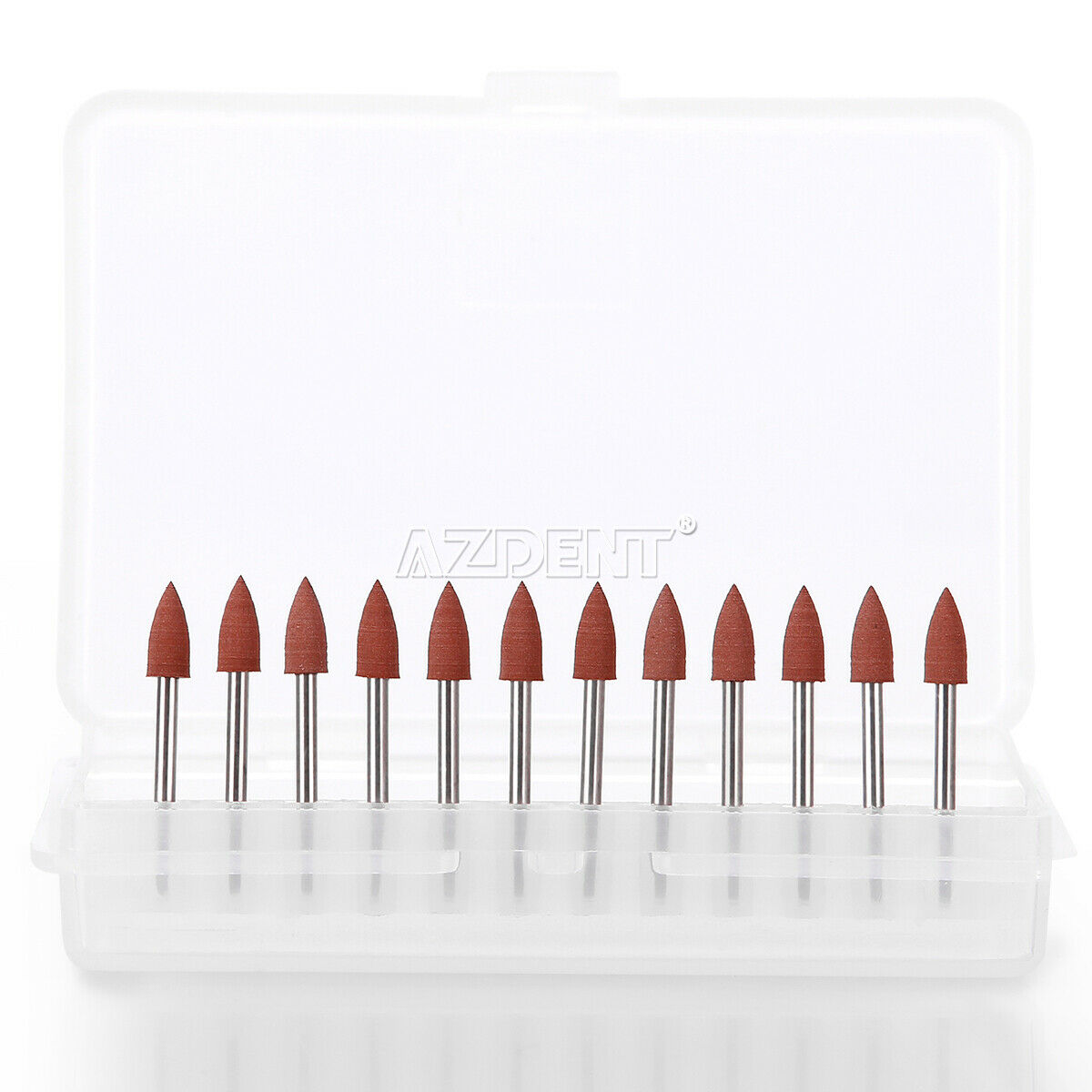 5X 12pcs/kit Dental 0413 Brownie Polishers Friction Grip FG Mini Points 1.6mm