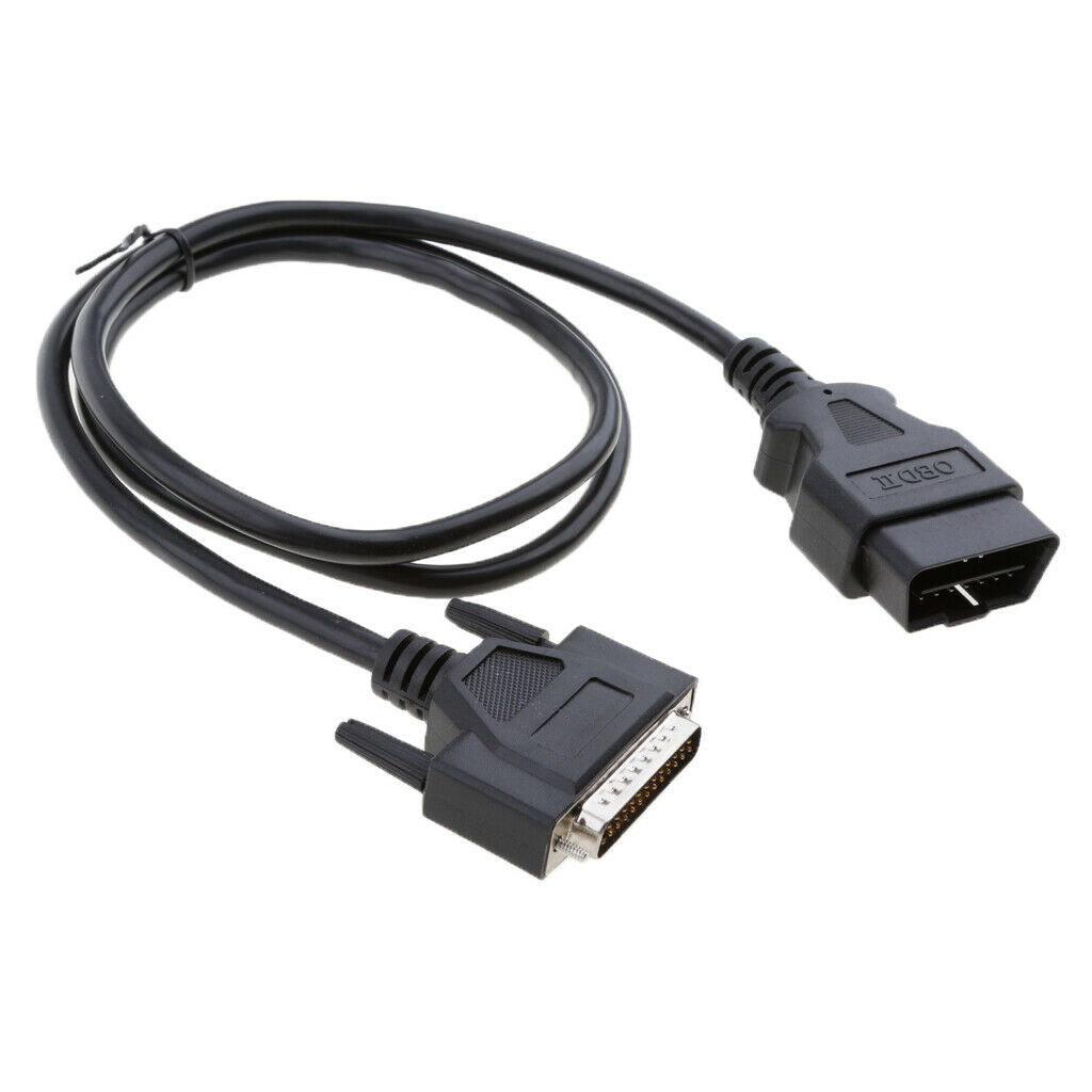DB25 25Pin to 16 Pin OBD II Car Auto Diagnostic Adapter Converter Cable