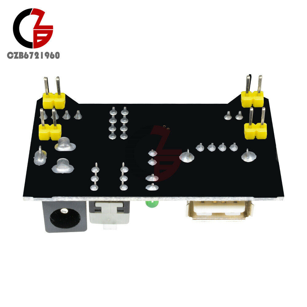 5PCS Breadboard Power Supply Module USB 3.3V/5V Fit For MB102 Breadboard