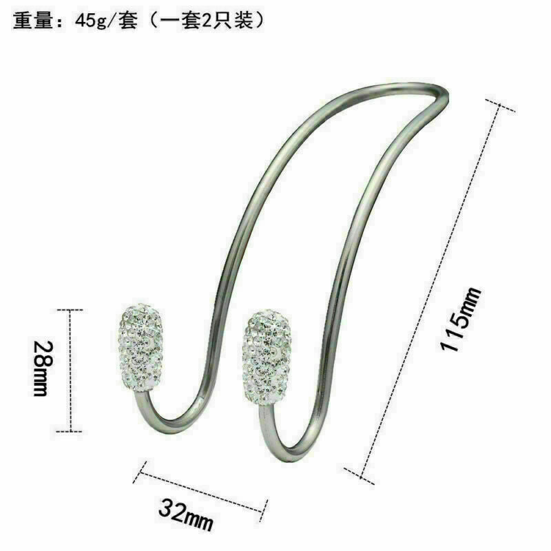 Colorful Car Headrest Hook Vehicle Back Hanging Storage Purse Hanger Bag 2PCS
