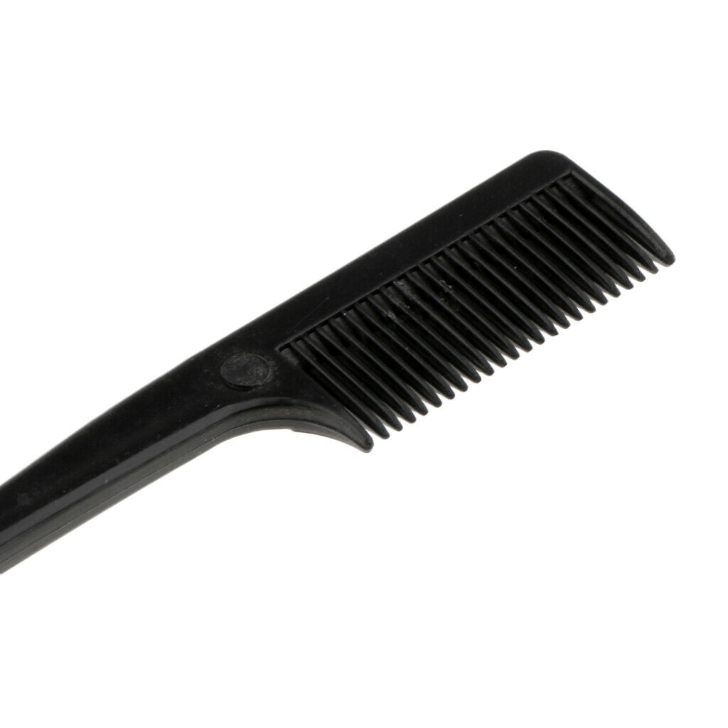 3 Pieces Pro Edge Control Brush Double Sided Comb Hair Styling Hairbrush