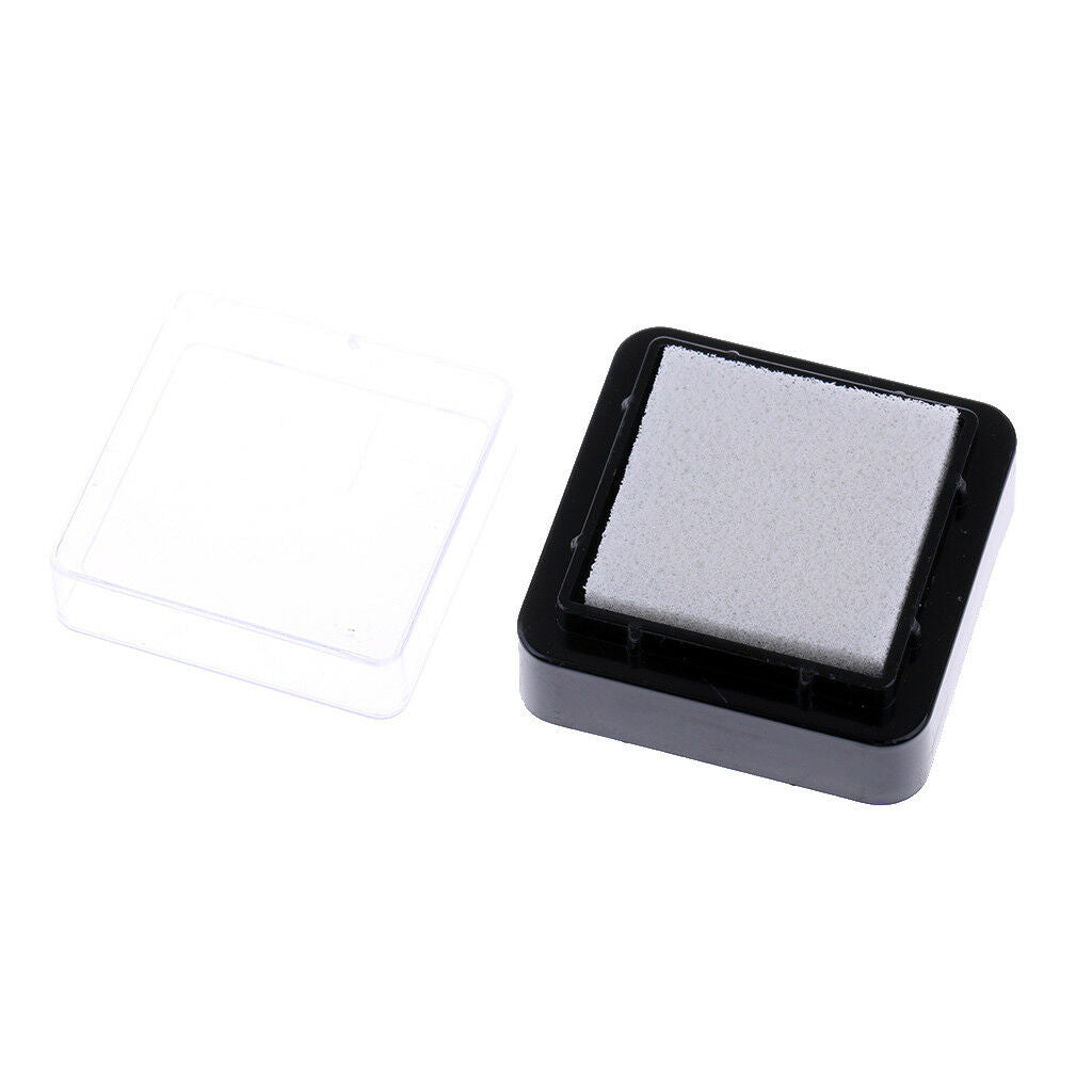 10x Blank Export Ink Pads for Stamp Fingerprint Craft Paper Fabric DIY
