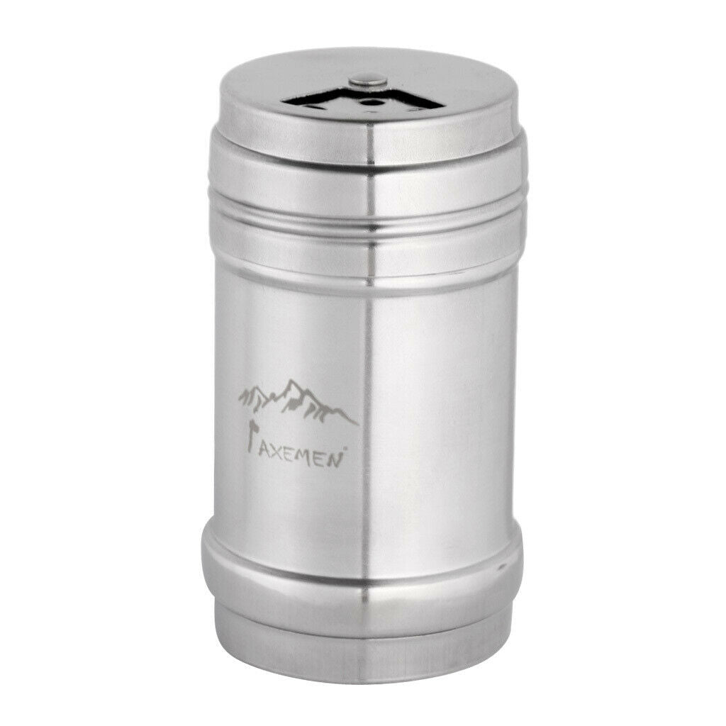 Spice Sugar Shaker Dispenser Stainless Steel for Camping