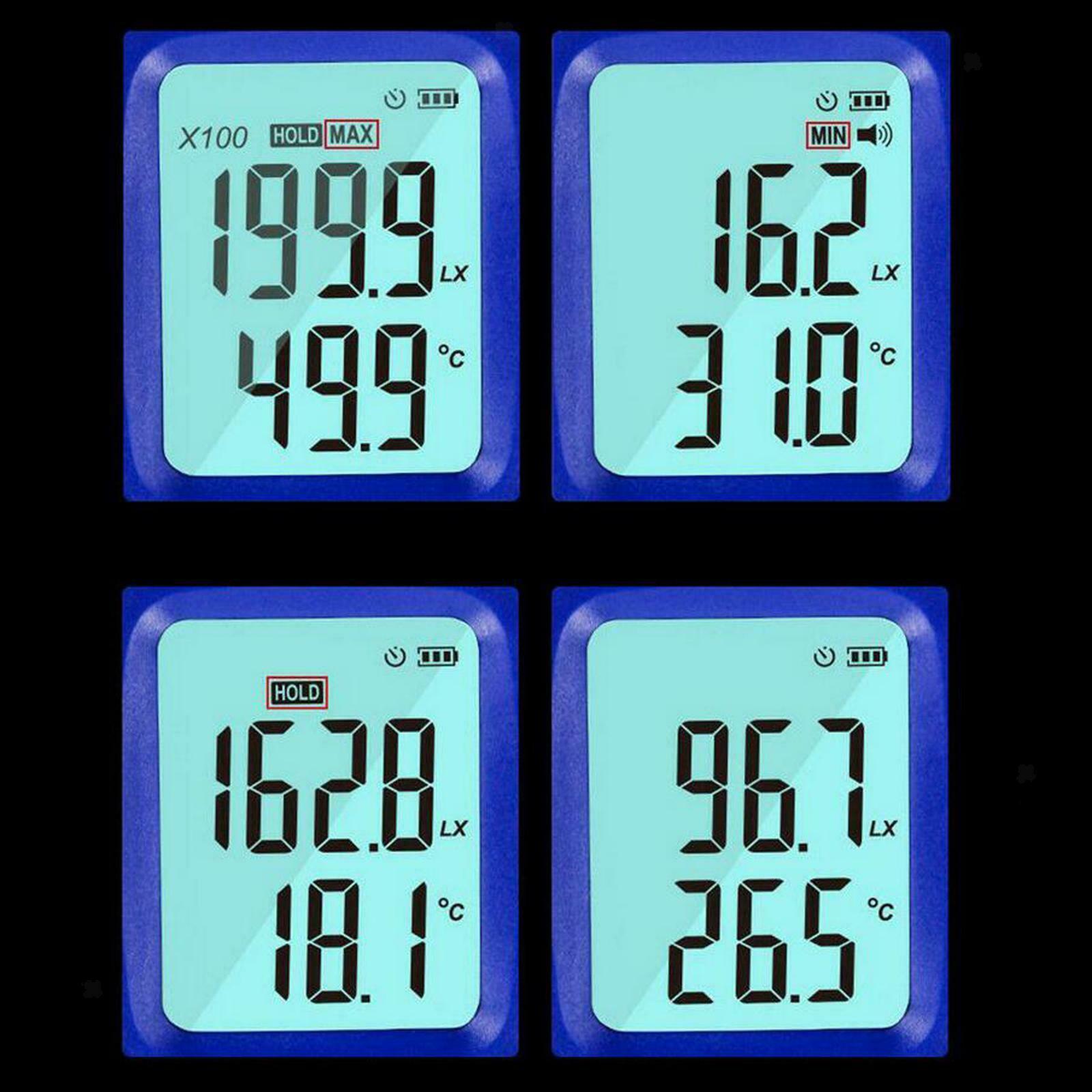 High Precision LCD Display Digital   Meter Portable Light Tester