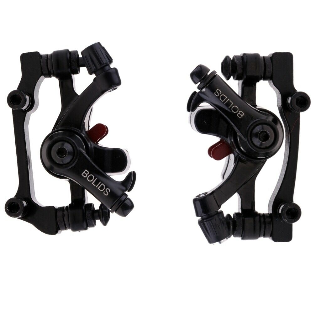 3pcs Black Durable Front Bike Disc Brake Replacement Parts Easy to Install