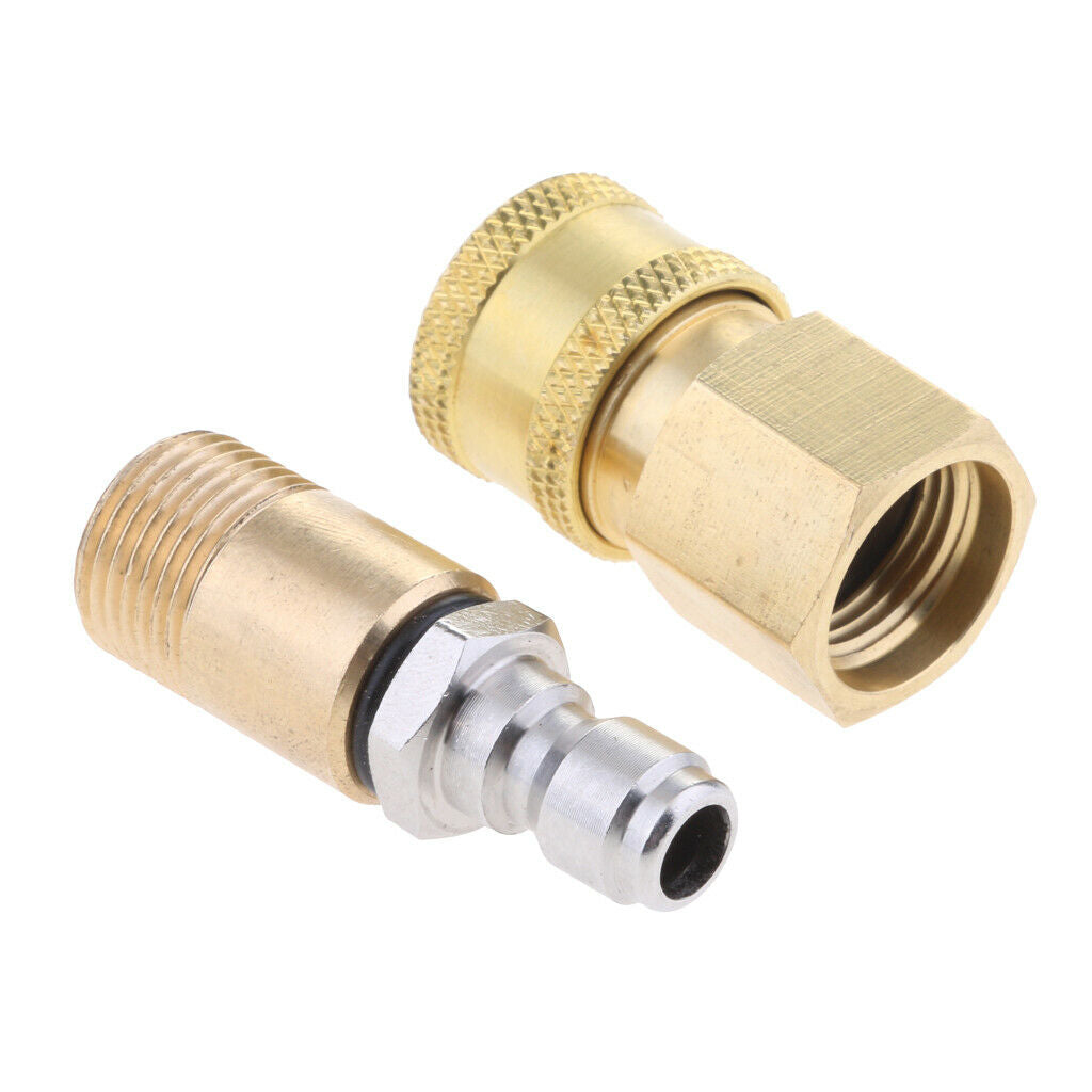 Snow Foam Lance Pressure Washer Adaptor 1/4'' Quick Connect Coupler Socket
