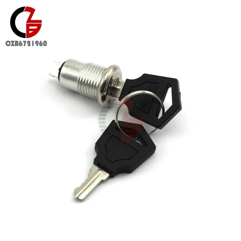 10PCS S1203 Security Power Locks Phone Lock Electronic Key Switch + Free Keys