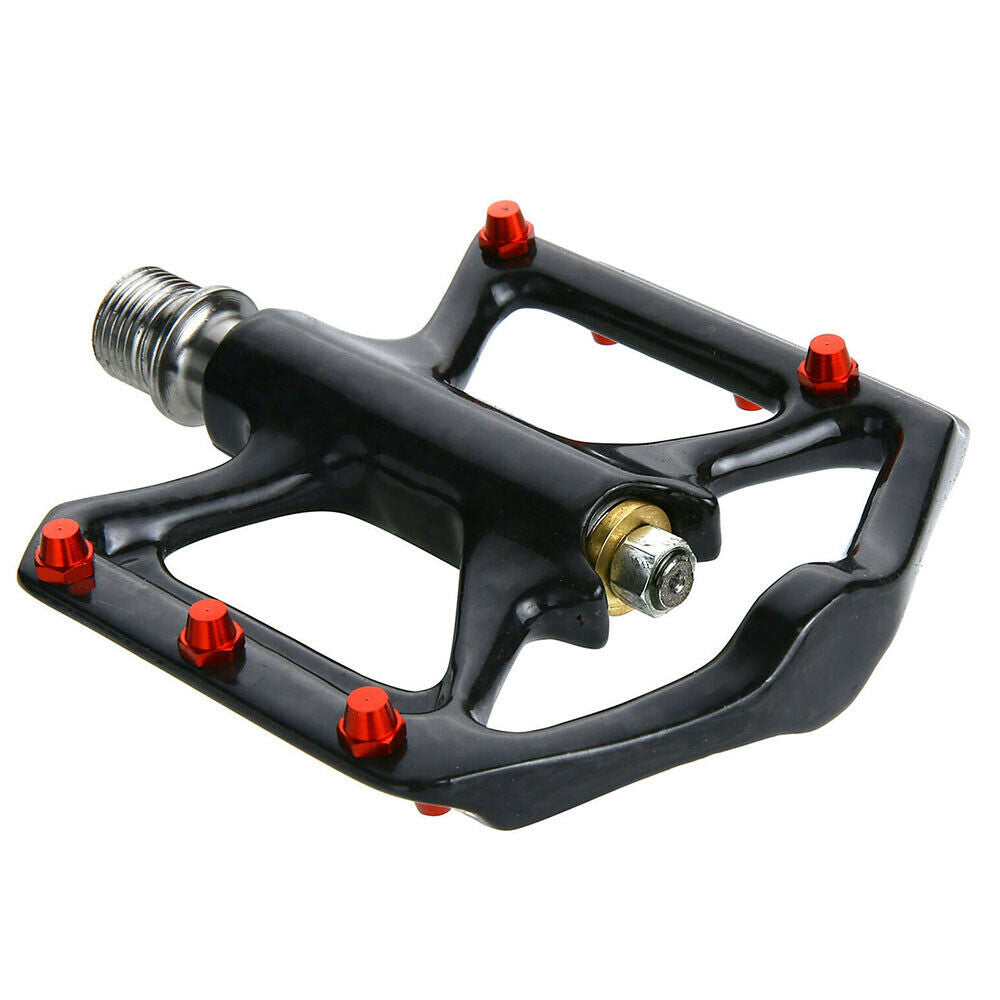 1 pair Carbon Fiber Road Mountain Urban Bike Pedals Bicycle flat Pedal K