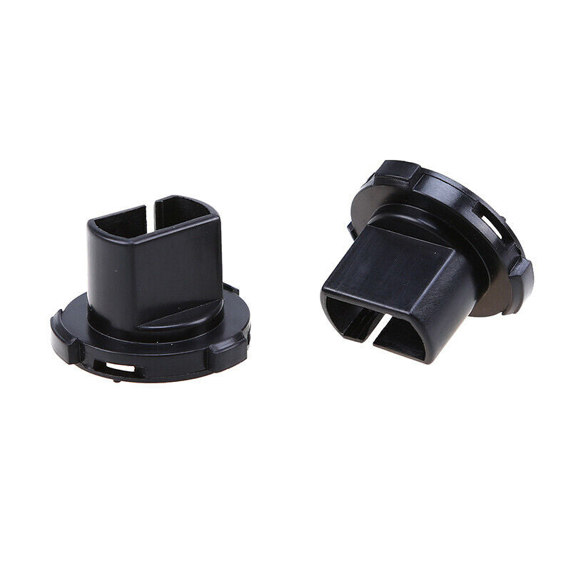 2Pcs Holders Adapters Install H7 HID Bulbs Beam Cover Cap For Ford Maverick