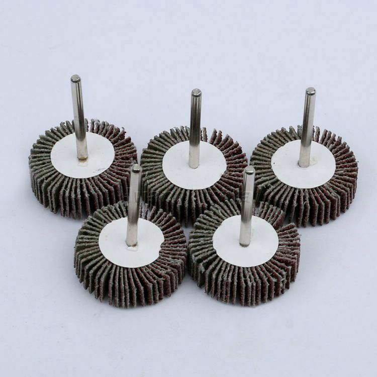 5pcs Flap Wheel Sanding Disc 80# Grit Sandpaper for Power Power Rotary Tool