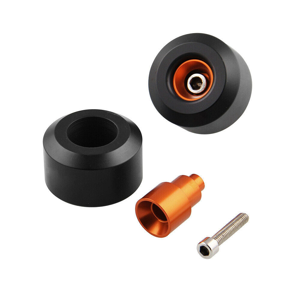 For KTM DUKE200/390 13-18 Rear & Front Wheel Frame Slider Crash Pads Protection