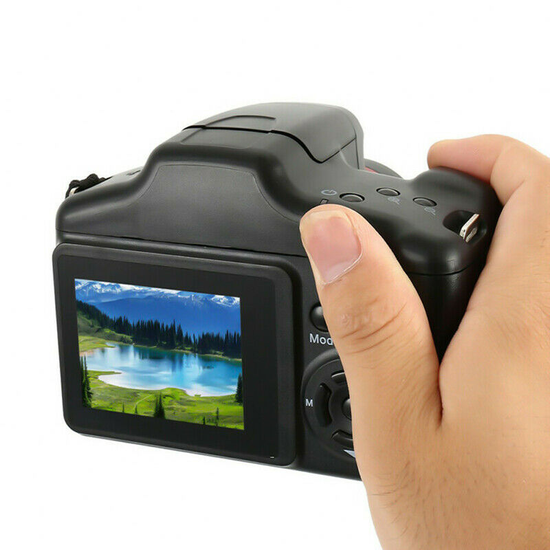 1080P Digital Camera Vlogging Video SLR Camera 3.0 Inch 16x Zoom Ultra HD