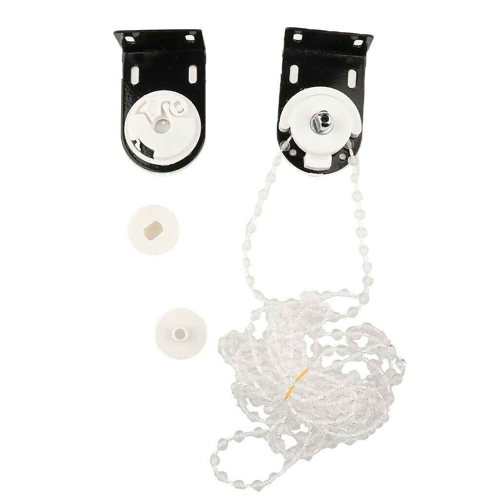 Roller blind accessories including chain drive and clamp bracket, repair kit for