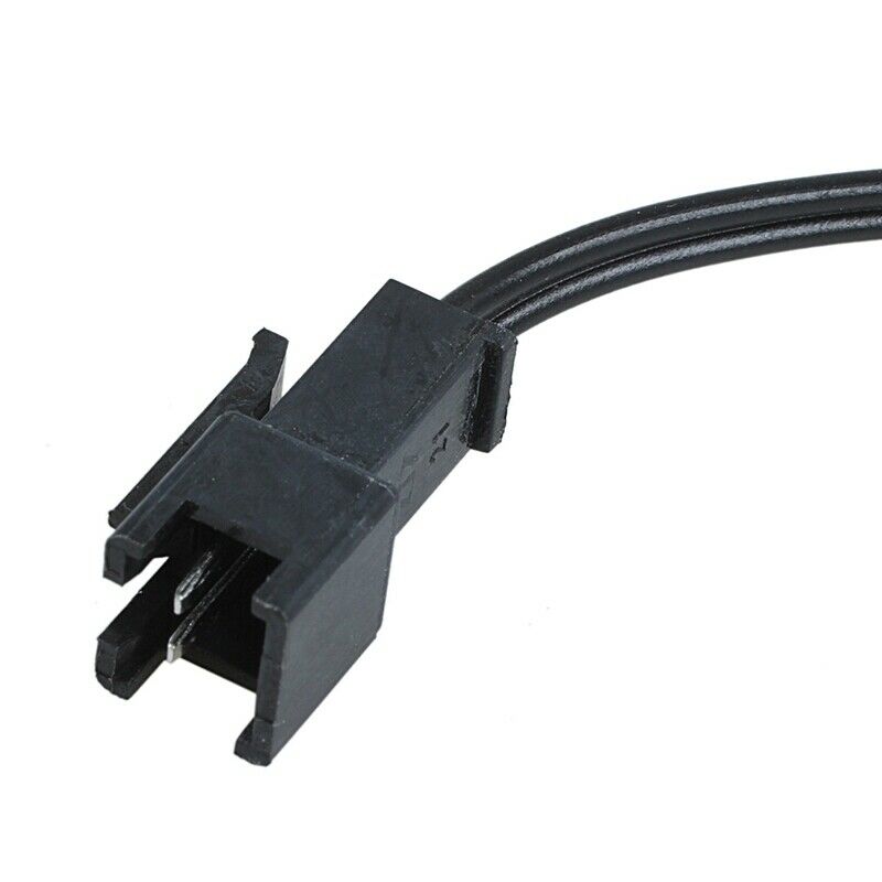 Standard 2 Pin Connector EL Wire Neon Strip Light 3 Way Splitter Cable Black ZB7
