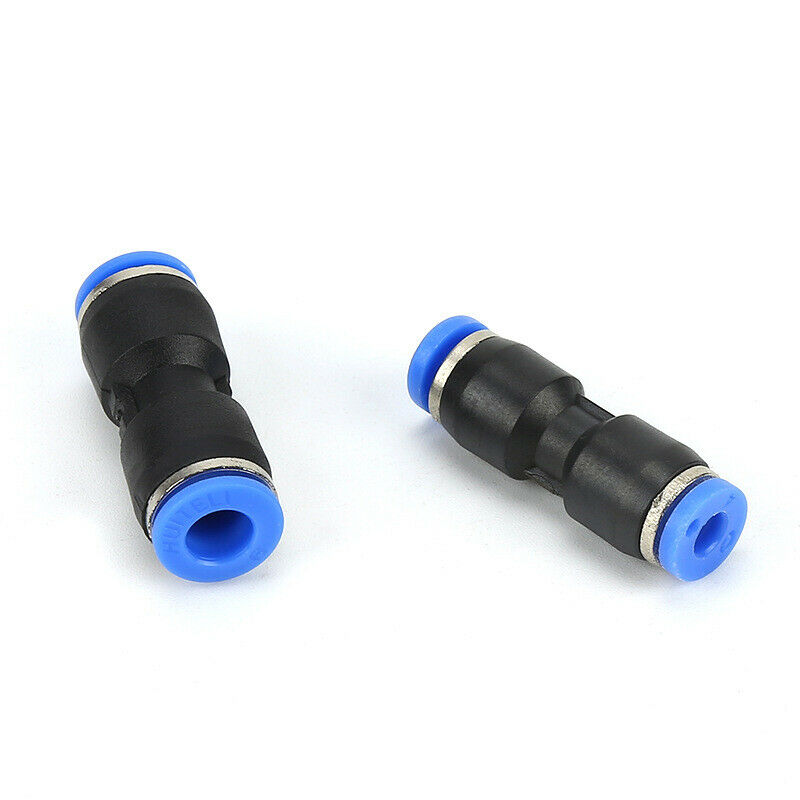 10 Pcs Pu-6 Air Pneumatic Pipe Quick Release Connector Coupler Fitting