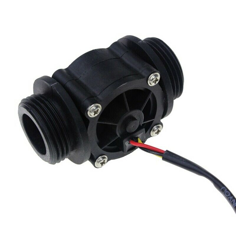 Dn25 Fs400A G1Inch Water Flow Sensor Hall Flowmeter Meter Counter 1-60L/Min 1.L8