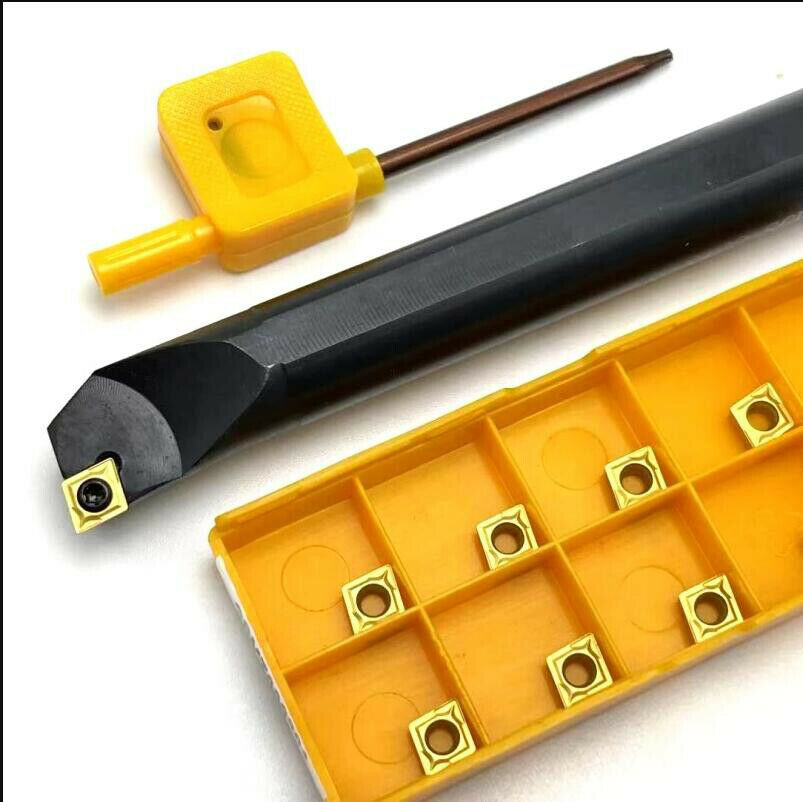 S12M-SCLCR06 Internal Lathe Boring Bar Turning Tool + CCMT060204 BP010 insert
