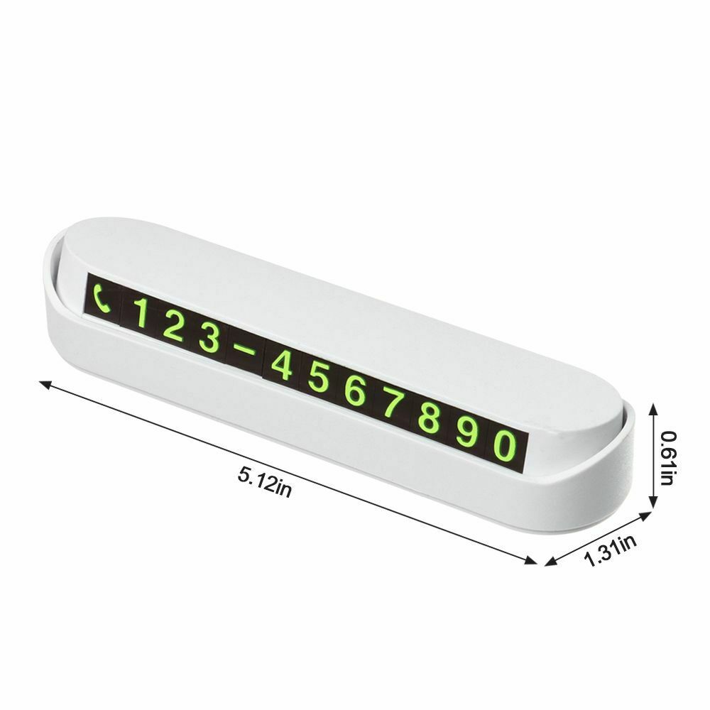 Parking Telephone Number Plate Phone Number Card Car Parking Card Car Park Stop