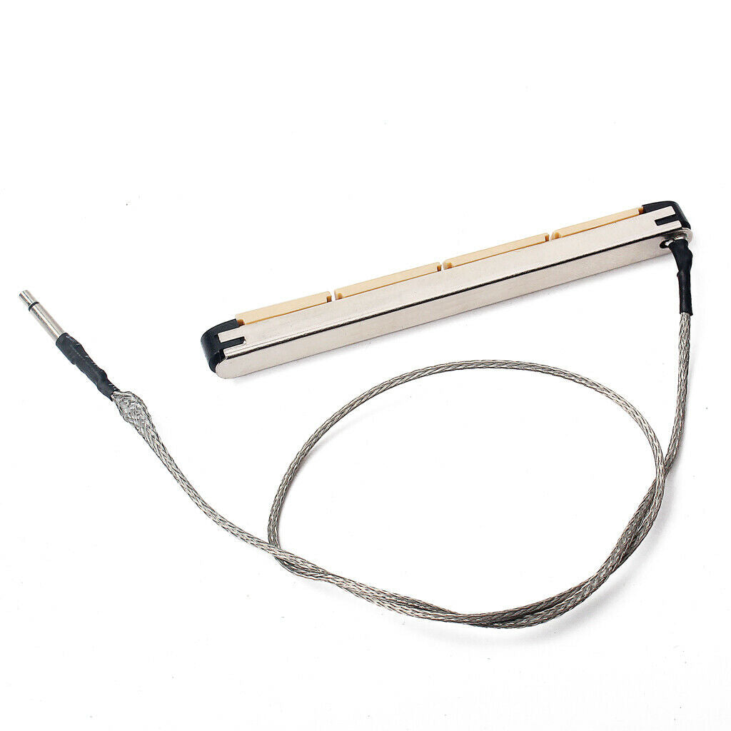 under Saddle Pickup for 4 String Acoustic Guitar Bass