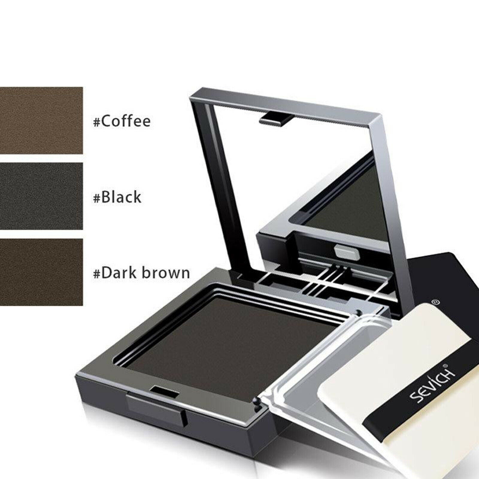 Hair Line Powder Concealer Counter Edge Control Hair Filler dark brown