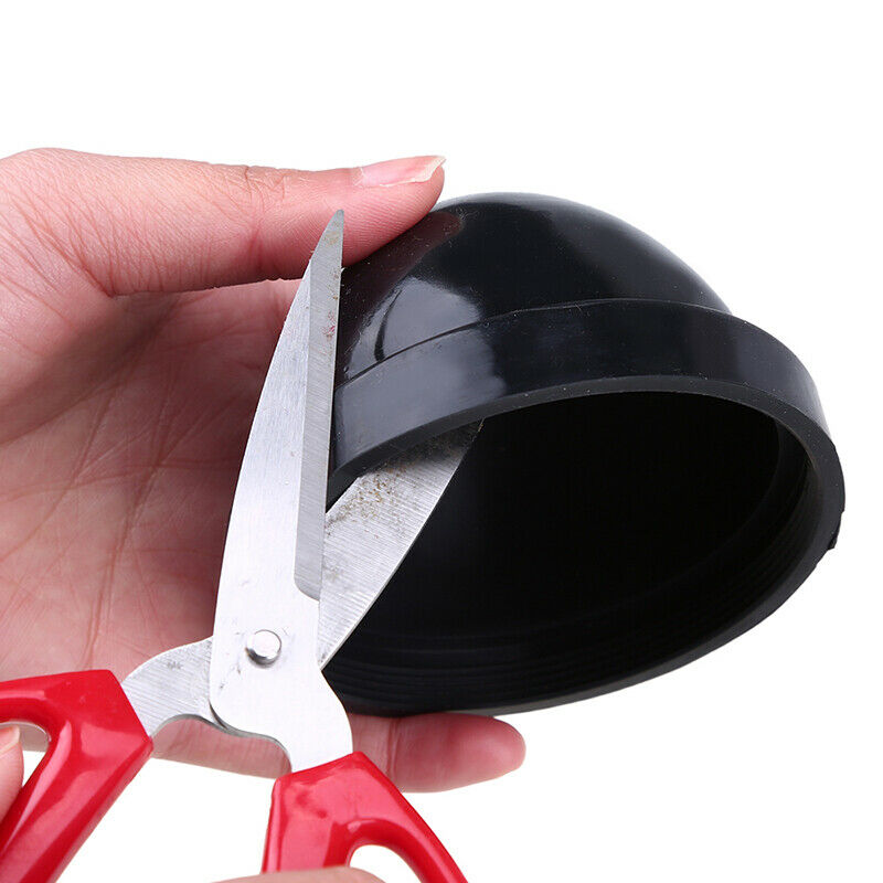 Black Pair Rubber Housing Seal Cap Dust Cover For LED HID Headlight Cap 3.86"
