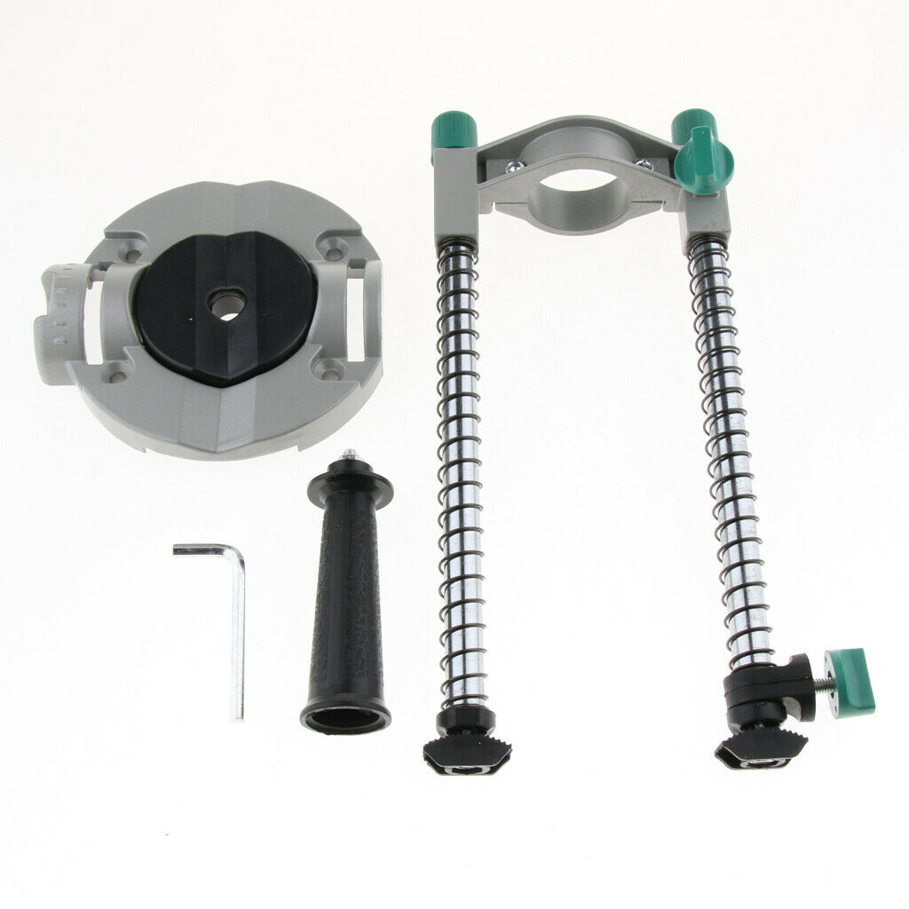 Premium Adjustable Angle Drill Guide Holder Drill Stand Positioning Bracket,