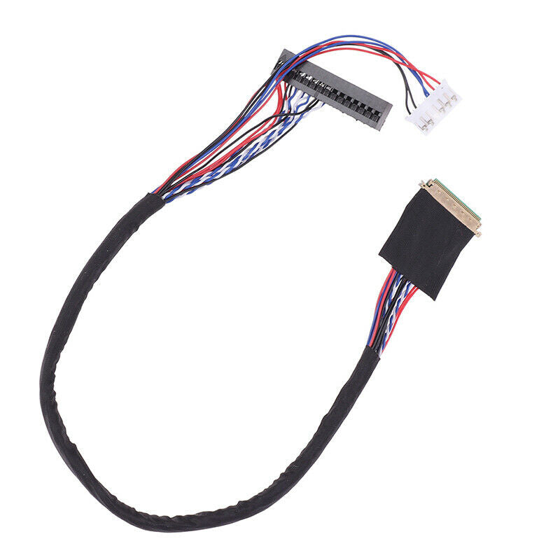 1PC New Arrival 40 Pin 1 Channel 6 Bit LED LCD LVDS Screen Cable For Disp.l8
