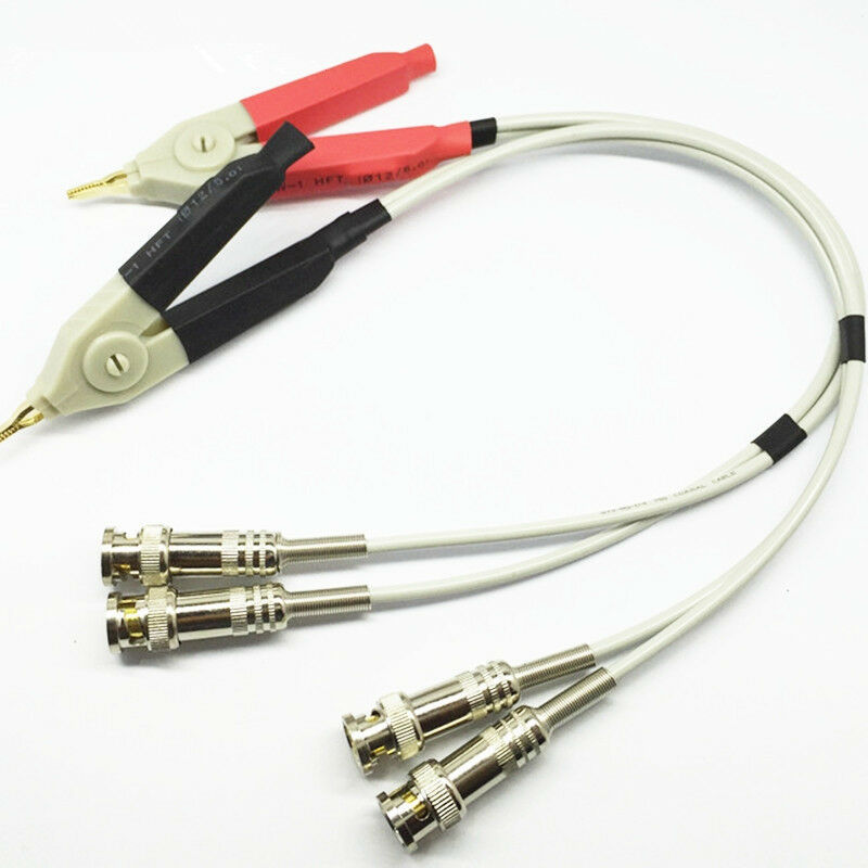 1pcs LCR Digital Bridge Test Line Universal Meter Resistance Clip LCR test Clip