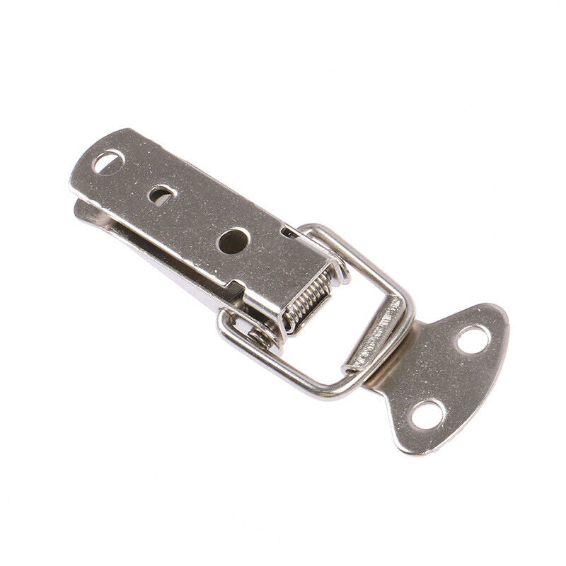 4Pcs Cabinet Box Locks Spring Latch Catch Toggle Iron Hasps For Door Wind.l8