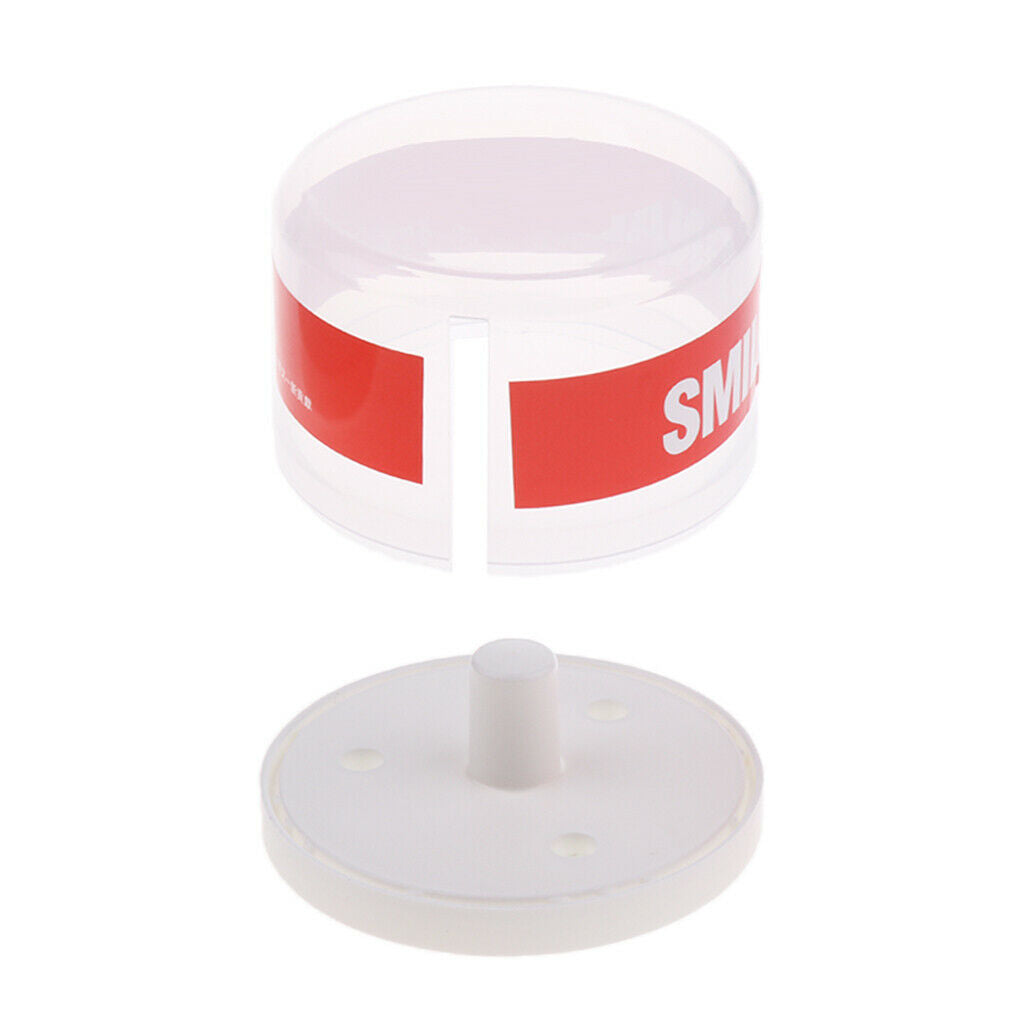 Empty Salon Barber Styling Neck Strips Box Container Case w/ Suction Cup