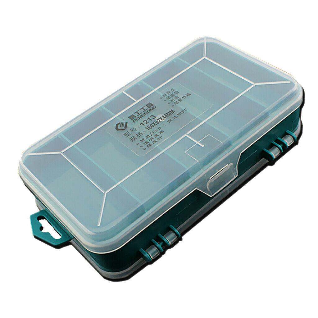8-Girds Professional Portable Organizer Storage Tools Box, Multi-functional Case