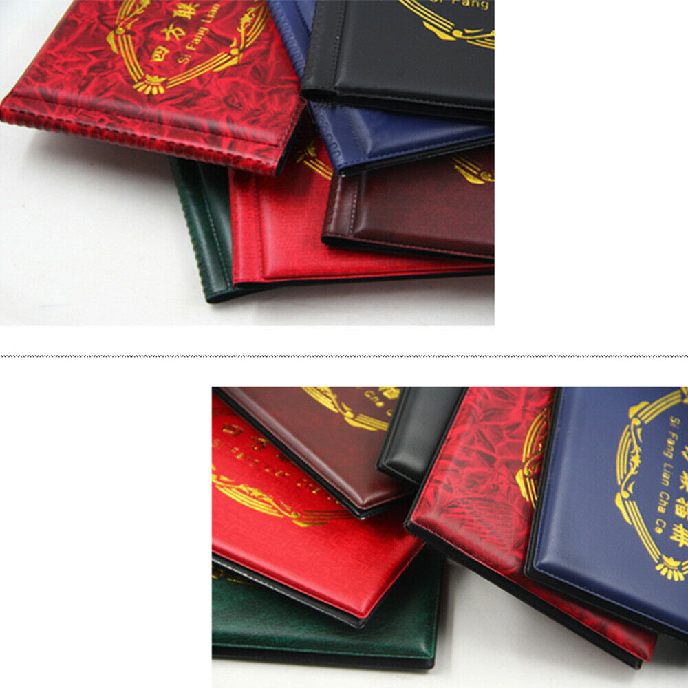 20 Page Double Sided Stamps Collection Album 40 Pieces Stamp Storage Case Holder