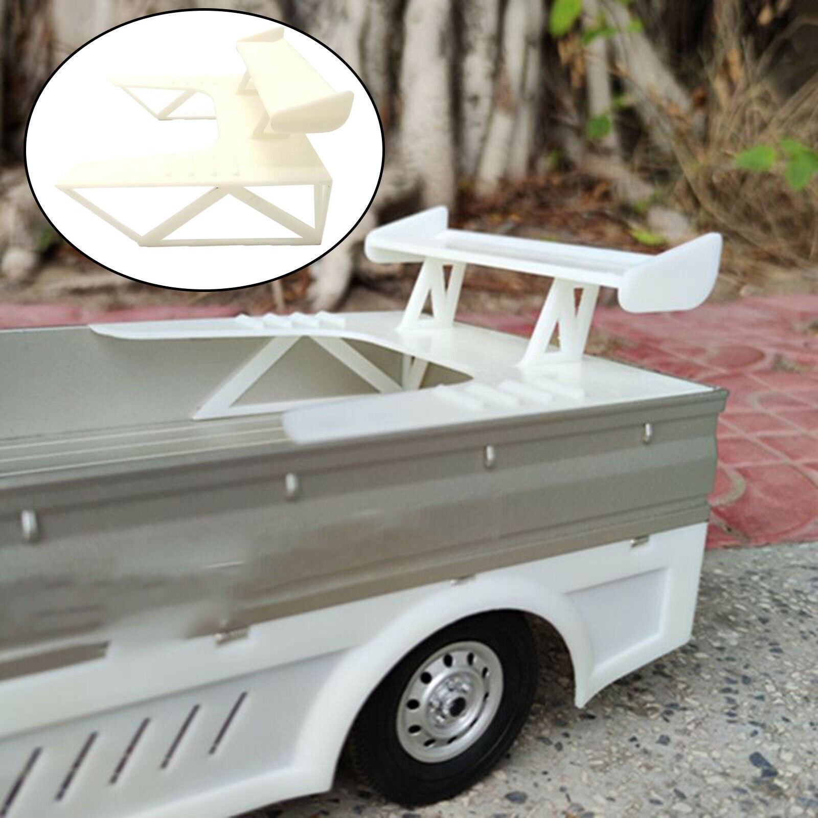 Upgrade Remote Control Tail Wing WPL D12 Car SUV Smooth Vehicles Parts