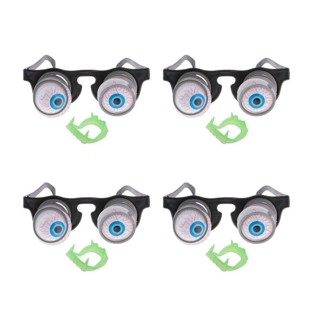 4pcs      Out   Eye   Glasses   Blood   Eye   Balls   Glasses