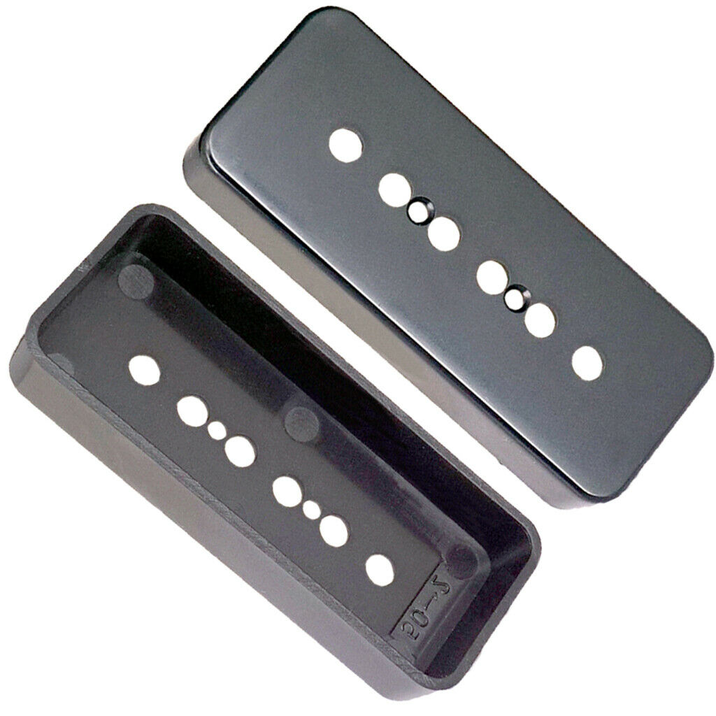 2 Pieces Electric Guitar Pcikup Cover for P90 Pickup Replacement Parts 52