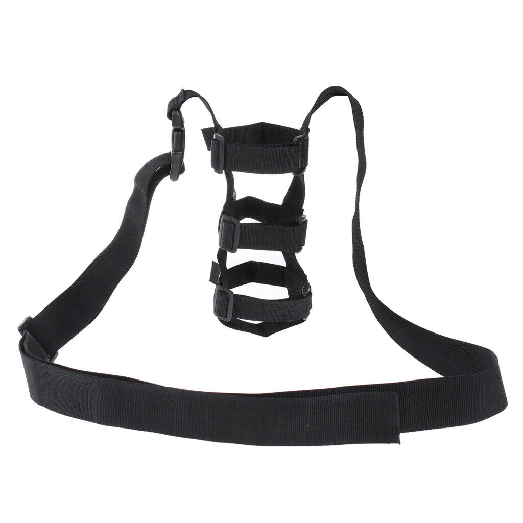 Water Beverage Bottle Carrier Belt with Adjustable Strap for Walking Fishing