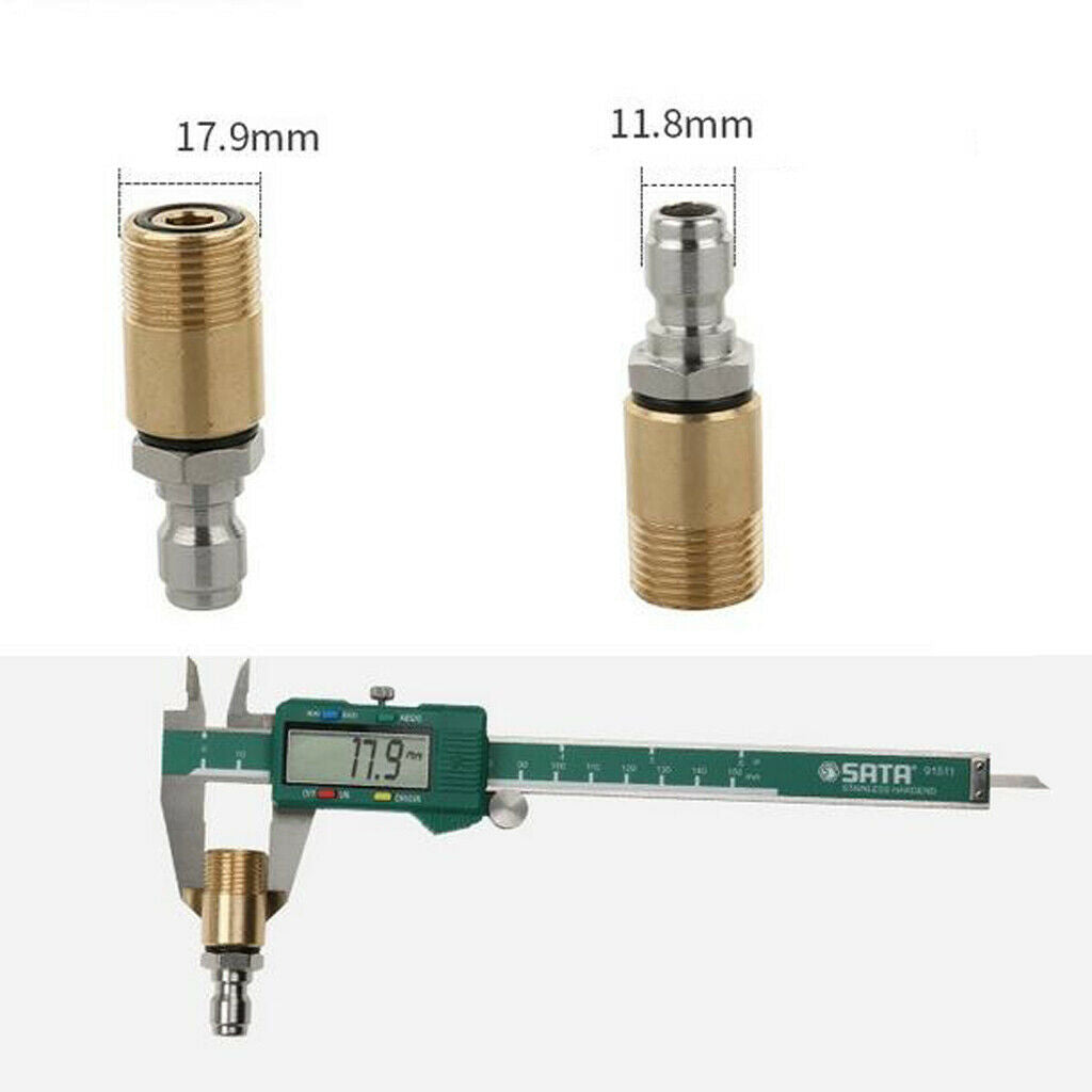 Pressure Washer Quick Connector Easy Connect Fitting  19