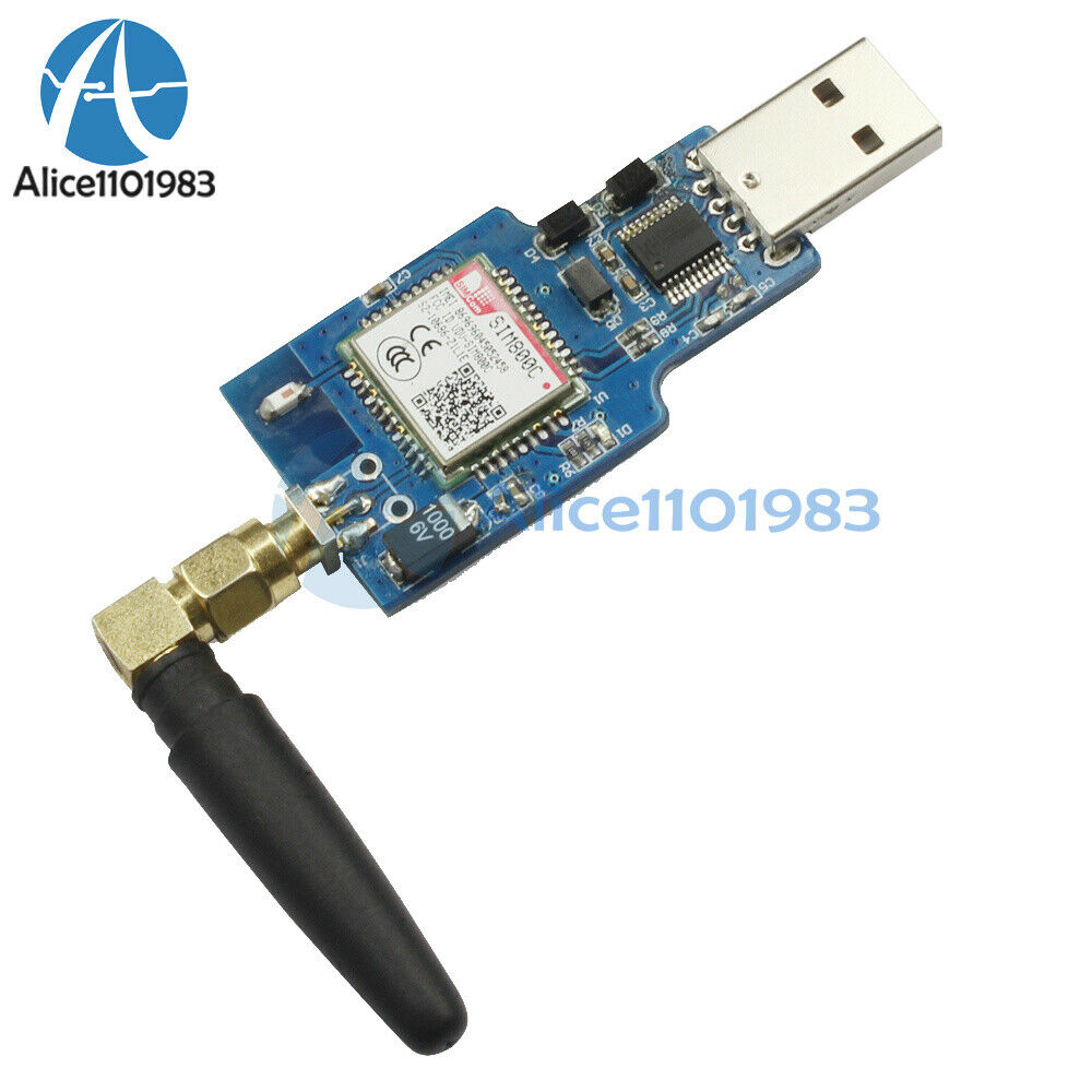 USB to GSM Serial Port GPRS SIM800C Module With Bluetooth Computer Control Call