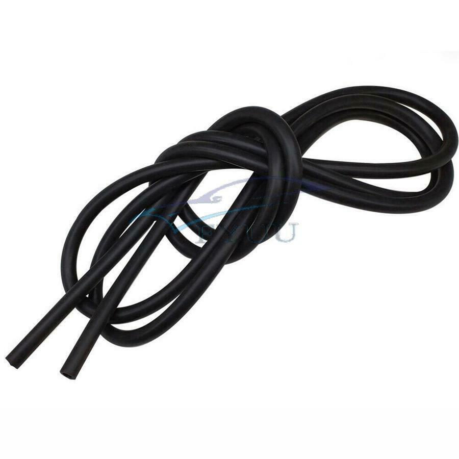 ABS Rubber 2M Windshield Wiper Washer Jet Tube Pipe & Connectors For Nozzle Pump