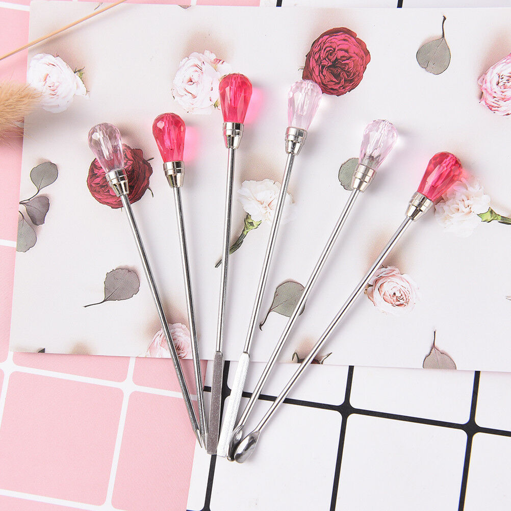 3pcs Nail Art Stirring Rod Tool Mixing UV Gel Nail Dotting Picker Nail Art  XC