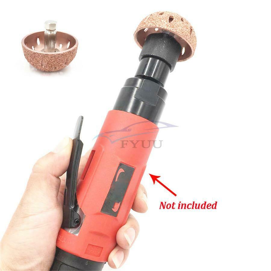 Car Tire Repair Grinding Head Tungsten Steel Rotary  Tools With Hex Linking Rod