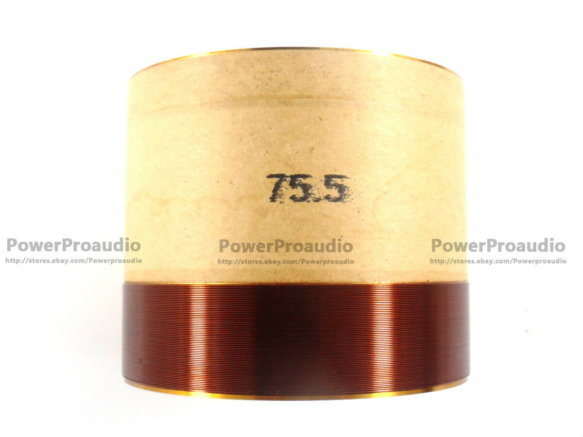 1pcs 75.5mm ASV Bass voice coil for 500w Full Series Speaker 8ohm