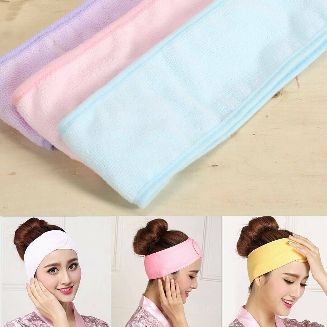Soft Towel Hair Band Wrap Wide Headband Spa For Bath Shower Yoga Sport Makeup AU