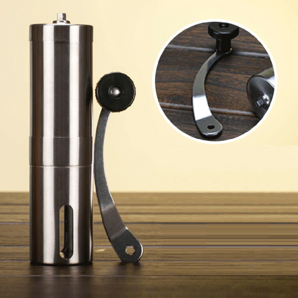 Manual Coffee Grinder Coffee Mill - Very Convenient to Carry, with Adjustable