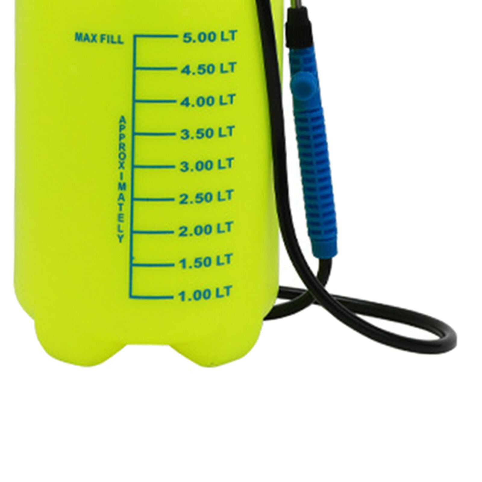5L Manual Spray Bottle High Pressure Garden Weeding Cleaning Large Capacity