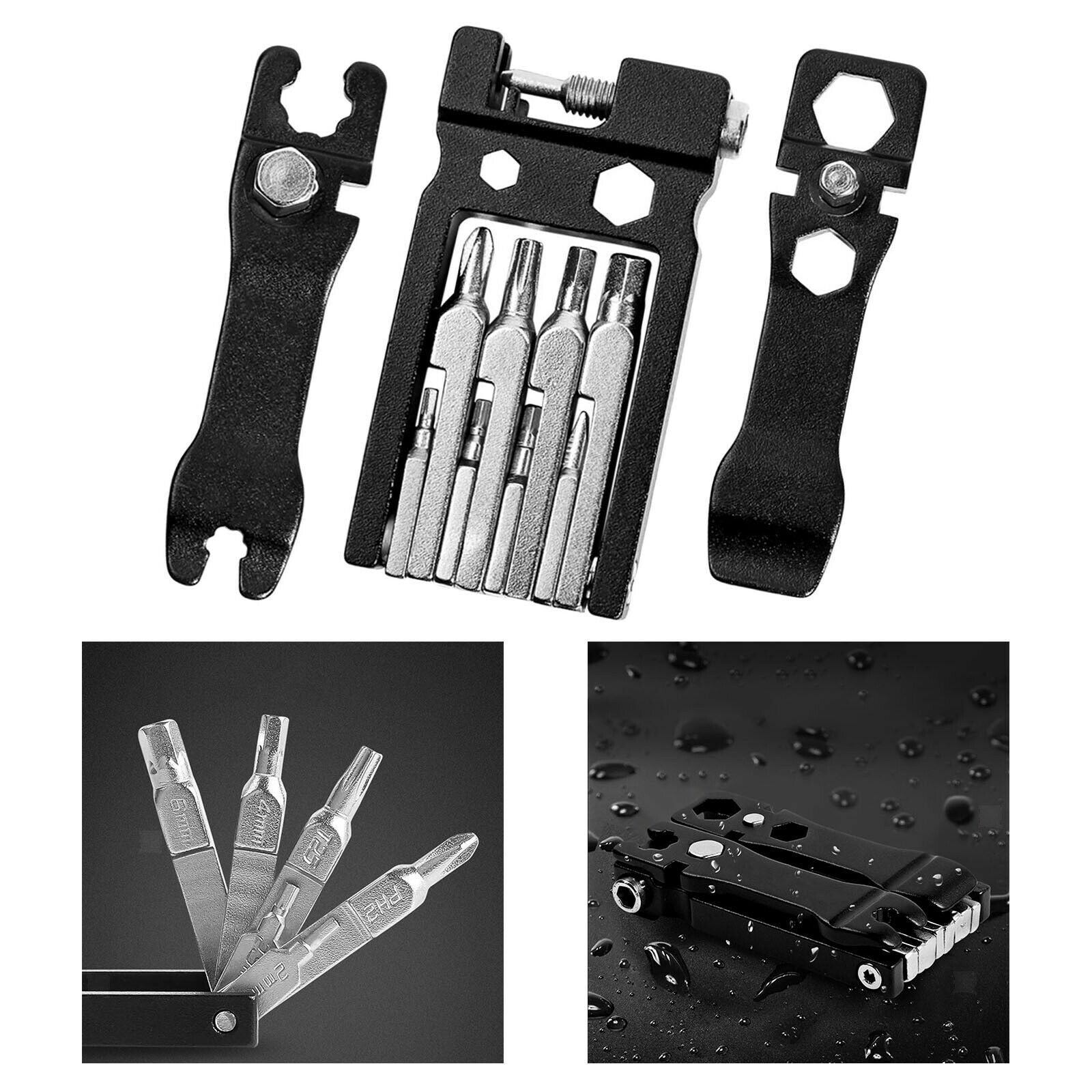 20 In1 Bicycle Spoke Wrench Disc Brake Alignment Truing Wrench Cycle Tool