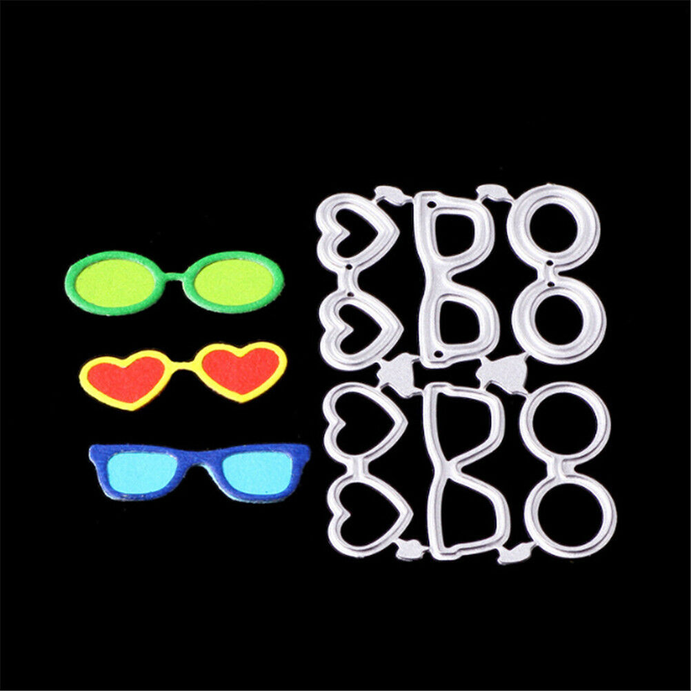 Beach sunglasses Metal Cutting Dies Stencil for DIY Scrapbooking Album Car.l8